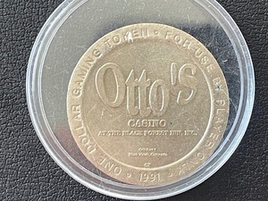 Ottos Casino $1 Dollar Gaming Token