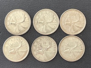 Canada Silver Quarters