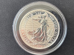 2021 1 Ounce .999 Fine Silver Britannia