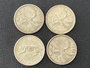 Canada Silver Quarters