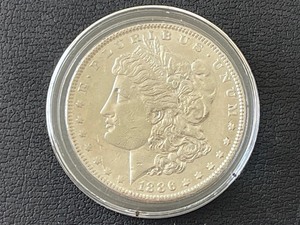 1886 Morgan Dollar XFAU