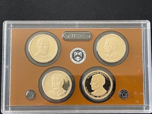 2013 Presidential Dollar Proof Set