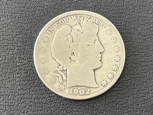 1902 Barber Half Dollar