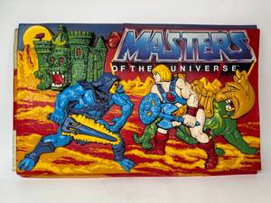 lot 1 image: Vintage Masters of the Universe - Heman and Skeletor Store Display 31X20