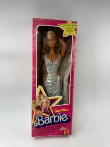 lot 19 image: 1976 Vintage Super Size Barbie New in Box
