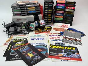 lot 38 image: Vintage Nintendo and Atari Lot