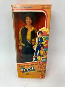 lot 41 image: 1979 Vintage Barbie Skippers Boyfriend Scott New in Box