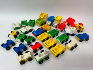 lot 53 image: Vintage Fisher Price Toy Car Lot