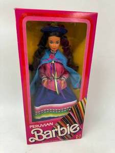 lot 75 image: 1985 Vintage Peruvian Barbie New in Box