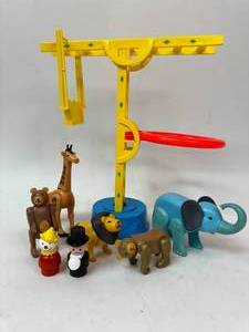 lot 93 image: Vintage Fisher Price Circus Lot