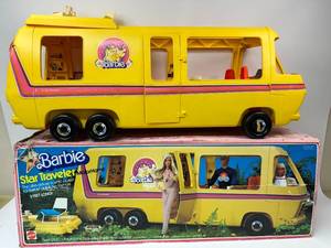lot 108 image: 1976 Vintage Barbie Star Traveler Motorhome Camper with Box 37 long