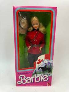 lot 109 image: 1987 Vintage Canadian Barbie  New in Box