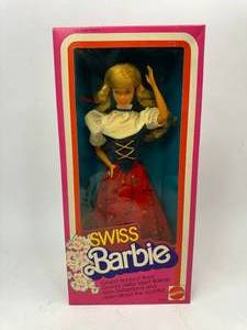 lot 116 image: 1983 Vintage Swiss Barbie New in Box