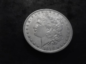 1879 O Morgan Silver Dollar