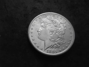 1881 S Morgan Silver Dollar