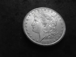 1883 CC Morgan Silver Dollar