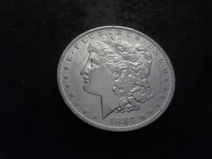 1884 O Morgan Silver Dollar