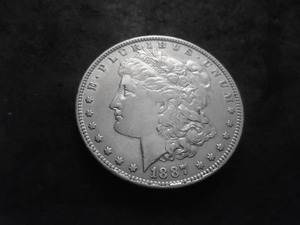 1887 O Morgan Silver Dollar
