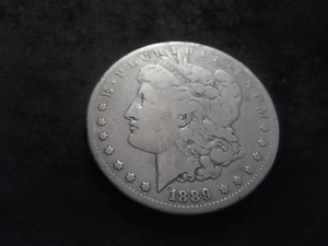1889 CC Morgan Silver Dollar