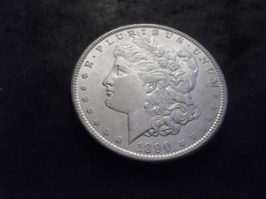 1890 Morgan Silver Dollar