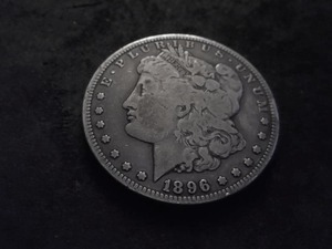 1896 S Morgan Silver Dollar