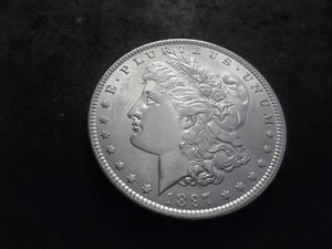 1897 Morgan Silver Dollar