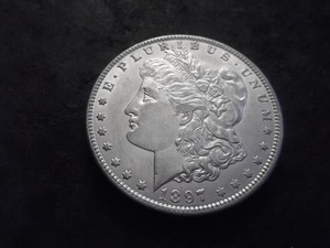 1897 O Morgan Silver Dollar