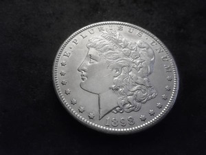 1898 S Morgan Silver Dollar
