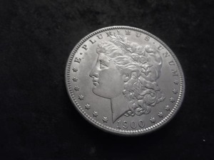 1900 Morgan Silver Dollar