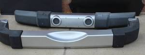 lot 11 image: Jeep Wrangler Front And Rear Bumpers Fits 2007 - 2018 Year Models