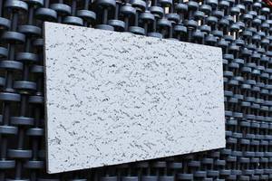 lot 92 image: Natural Acoustic Fissured Suspended Ceiling Tiles Measure 12 X 24 X 34 ,One Full Box Of 44 Square Foot