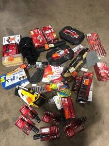 lot 1 image: Lot of Assorted Hand Tools and Hardware Various Models and Conditions Customer Returns See Pictures