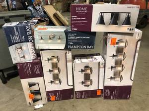 lot 5 image: Lot of Assorted Lighting Various Models and Conditions   Customer Returns See Pictures