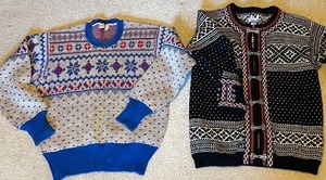 lot 62 image: Sweaters Lot of 2 Dale of Norway and Jantzen Vintage