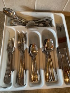 lot 96 image: Silverware lot Mepra Made in Italy and Misc.