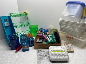 lot 184 image: Crafting and Organizing Lot with Brother Labeler