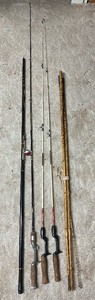 lot 192 image: Fishing Rods and Bamboo Poles
