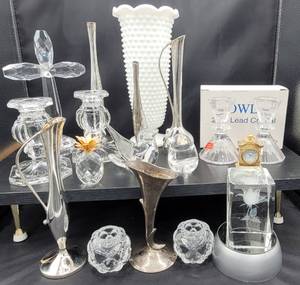 lot 117 image: Miscellaneous Crystal and Glass Lot