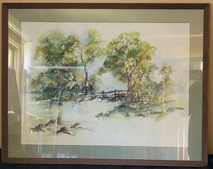 lot 76 image: Watercolor by Ann Galloway