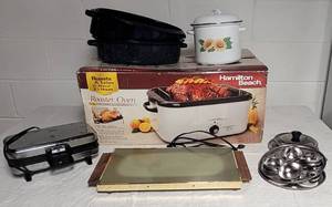 lot 215 image: Roaster and Kitchen Lot Hamilton Beach, Vitantonio