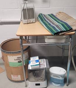lot 216 image: Desk, Humidifier, Lebviot Heather