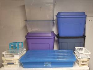 lot 219 image: Laundry and OrganizingStorage Lot