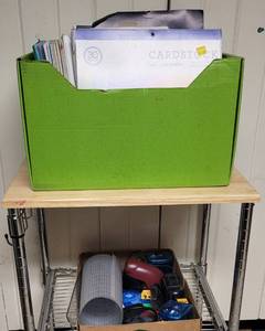 lot 207 image: Large Lot of Card Stock and Pencil Sharpeners