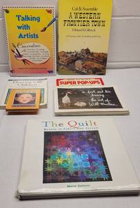 lot 270 image: Odd and Ends Books include The Quilt