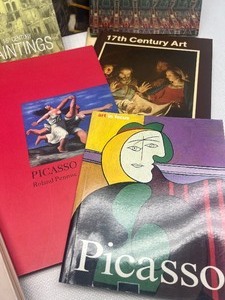 lot 254 image: Lot of Nine Art Books Picasso