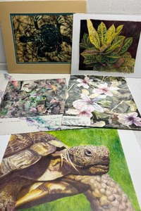 lot 295 image: Dee Teller signed art 139750 Mysteries of the Peking Opera