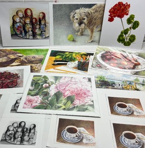 lot 296 image: Ann Oliphant Art Prints Lot of 13