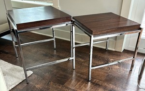 lot 40 image: Set of Two Nesting Tables