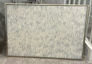 lot 84A image: Giant and Gorgeous Grey and White Print