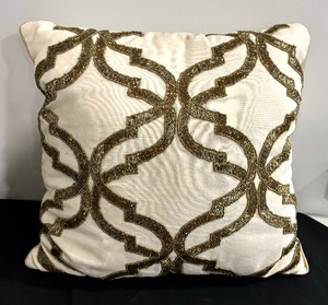 lot 112 image: Four Fine Accent Pillows